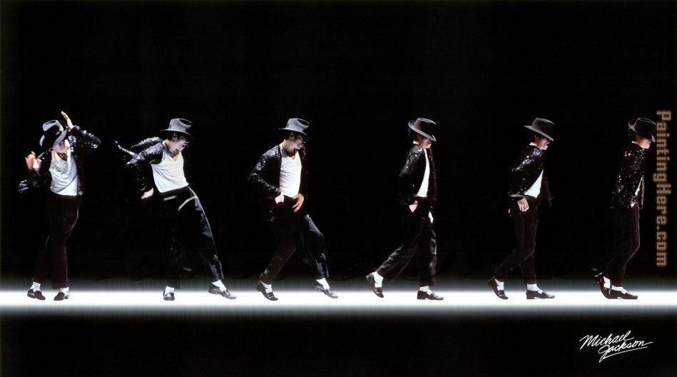 Unknown Artist Michael Jackson Moonwalk